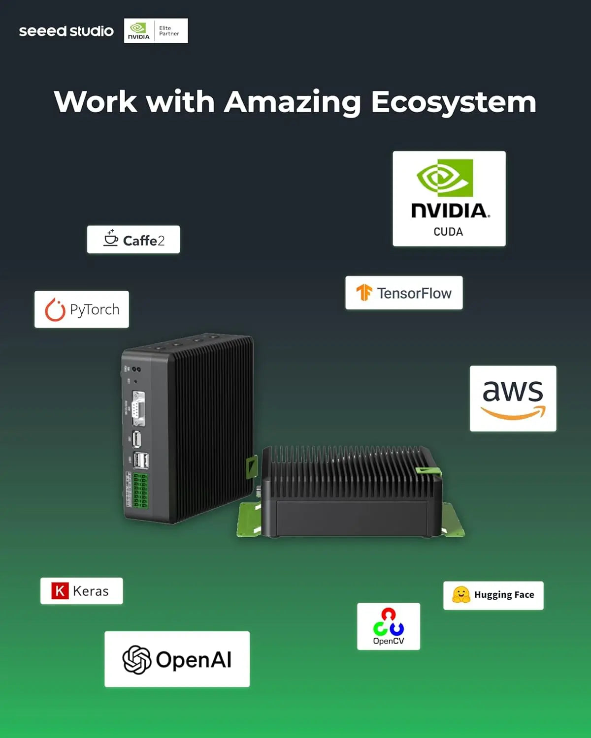 Interlink Enterprise AI Edge Computing Solution – NVIDIA Jetson Orin NX Industrial AI Computer (100 TOPS)