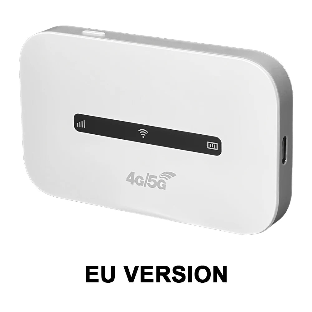 4G LTE Portable Wifi Hotspot Support 8 to 10 Users 150Mbps Wireless Internet Router with SIM Card Slot Pocket Mobile Hotspot