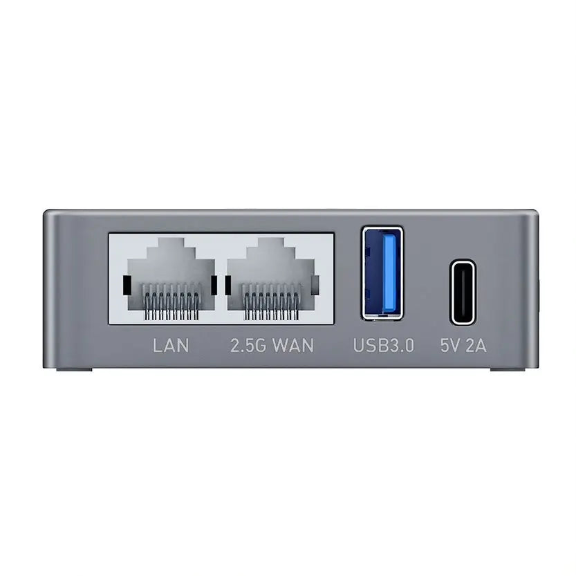 Gl-Inet (Brume 2) GL-MT2500A Mini VPN Security Gateway for Home Office and Remote Work, Internet Security, 2.5G WAN