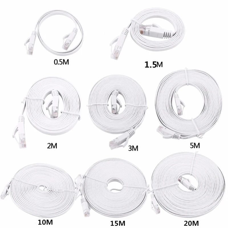 Cat 6 Ethernet Cable LAN Network Cord,Internet, Network Cable - Supports Cat6 Network Standar Gigabit High-Speed Network Cable
