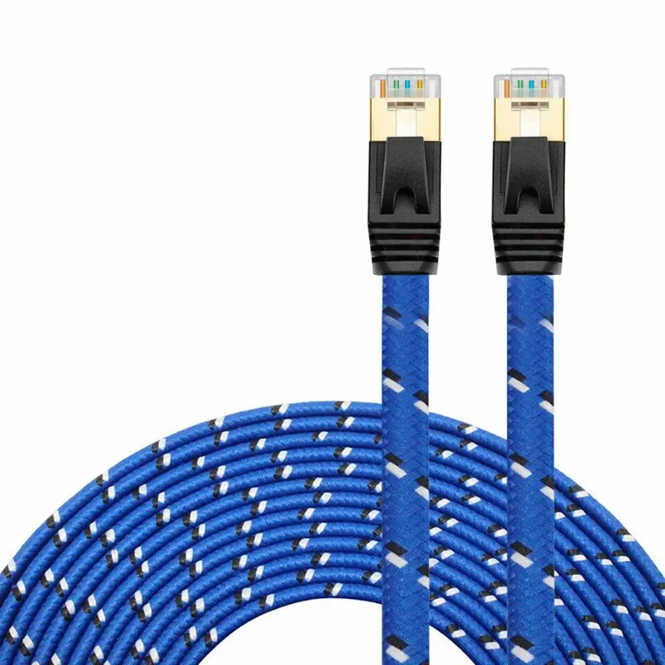 Interlink Network Accessories – Shielded Cat7 Ethernet Cable (Pure Copper, Multiple Lengths)