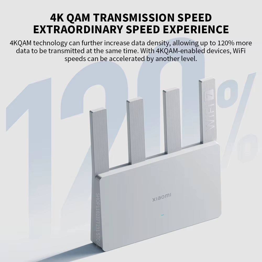 2024  Router BE3600 Wifi7 2.4/5Ghz Duan Bands 160Mhz 3570Mbps Mesh Networking Gaming Acceleration 2.5G Ethernet Port