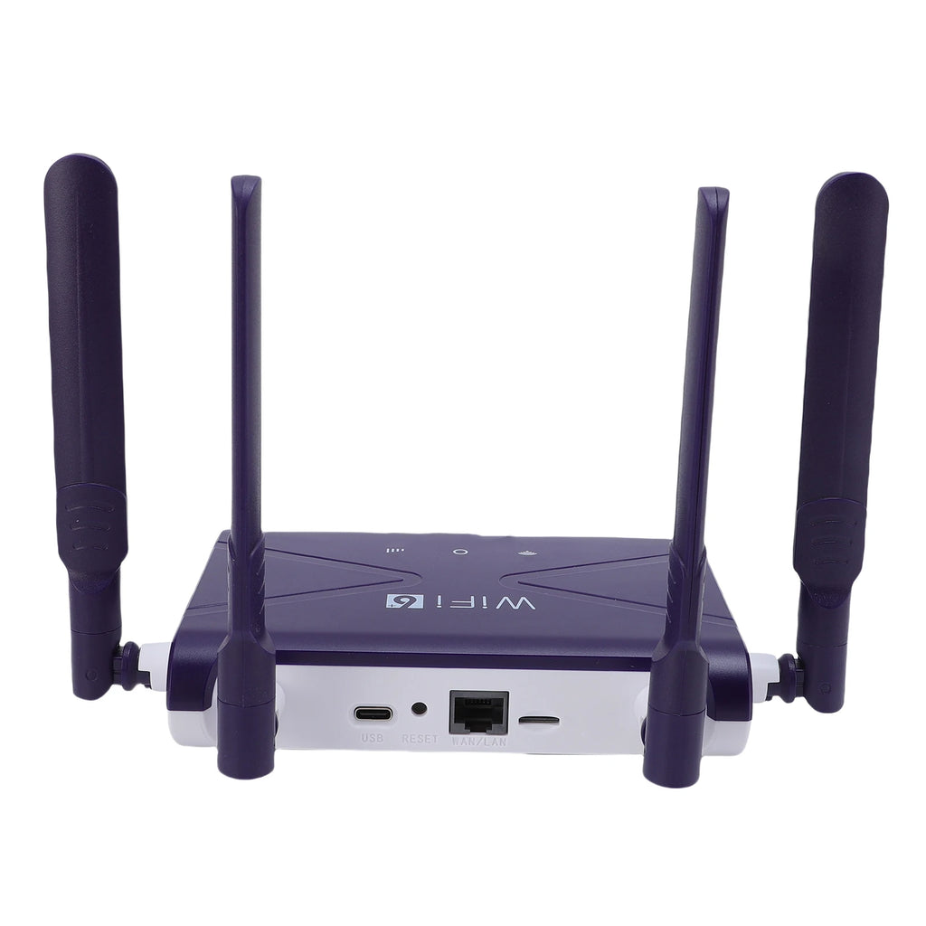 WiFi 6 4G/5G LTE CPE Router – SIM Card Slot, 300Mbps, Dual-Band Wireless Gateway