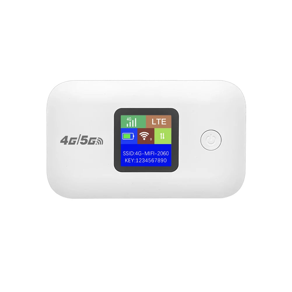 4G LTE Portable WiFi Router – 150Mbps Pocket Mobile Hotspot with SIM Card Slot