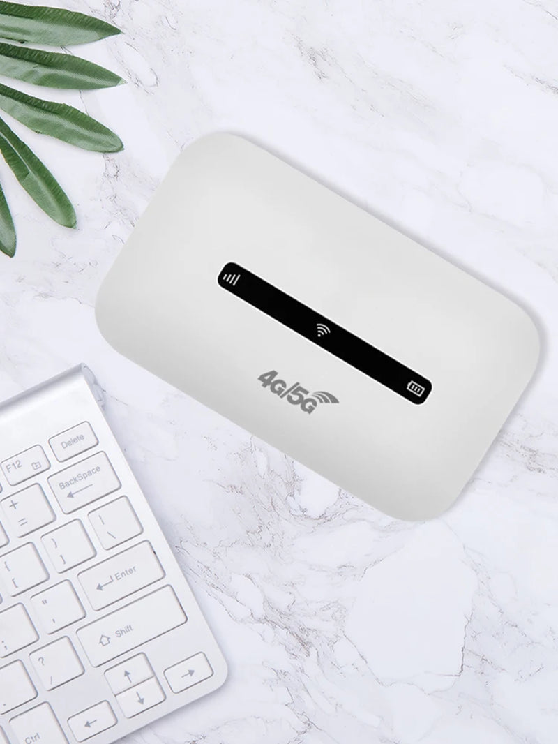 4G LTE Portable Wifi Hotspot Support 8 to 10 Users 150Mbps Wireless Internet Router with SIM Card Slot Pocket Mobile Hotspot