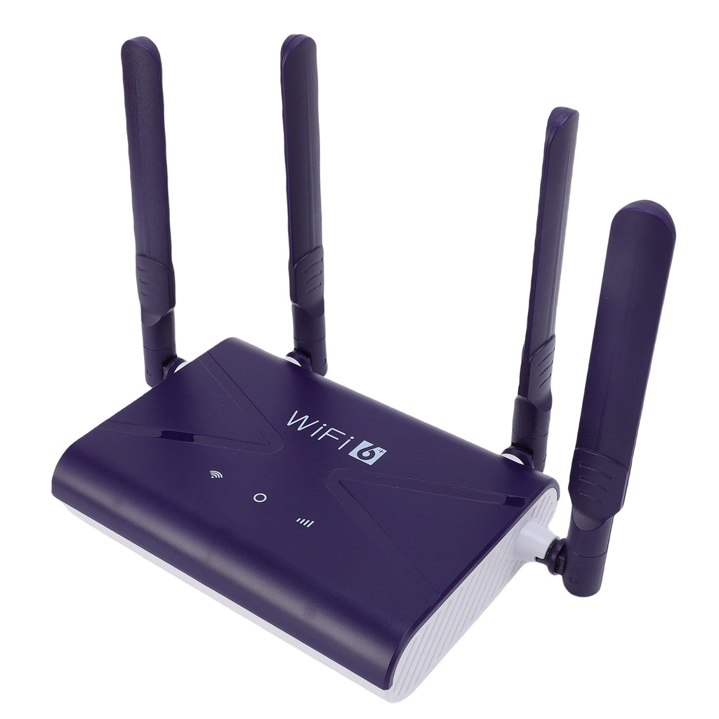 Wifi6 Wireless Router 300Mbps 4G 5G CPE LTE Wireless Router with SIM Card Slot 4 Antennae for Phone Laptop PC