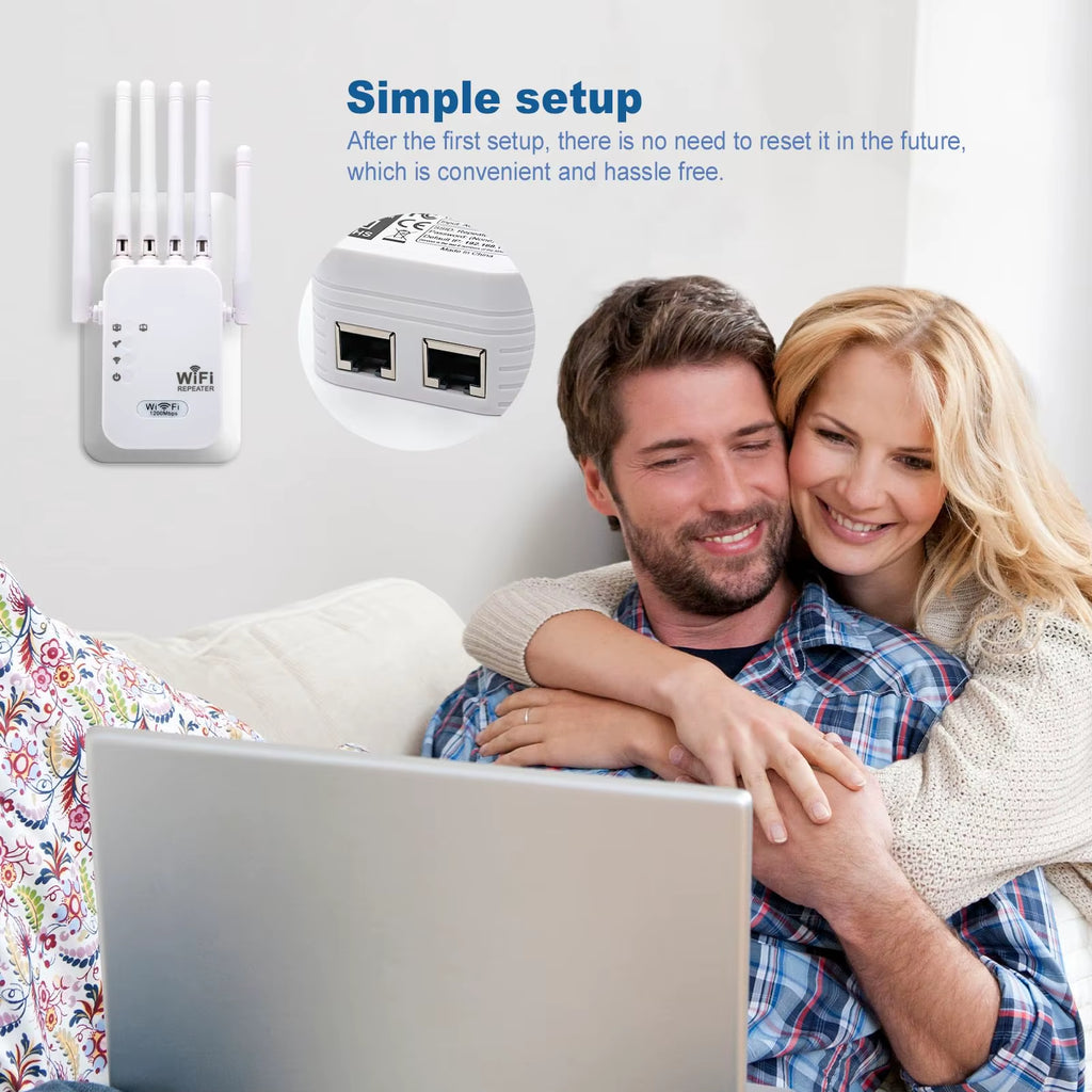 DUAL BAND WIFI EXTENDER BUNDLE| 4GHz & 5GHz 