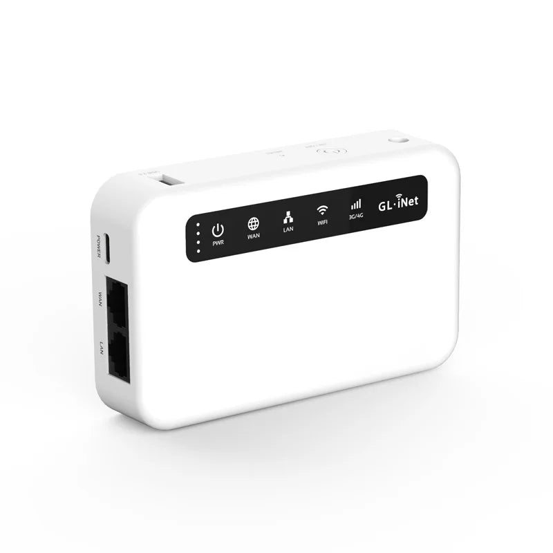 Puli GL-XE300 4G LTE Smart VPN Router Portable Wifi Wireless Travel Hotspot, Openwrt, 5000Mahbattery, Openvpn