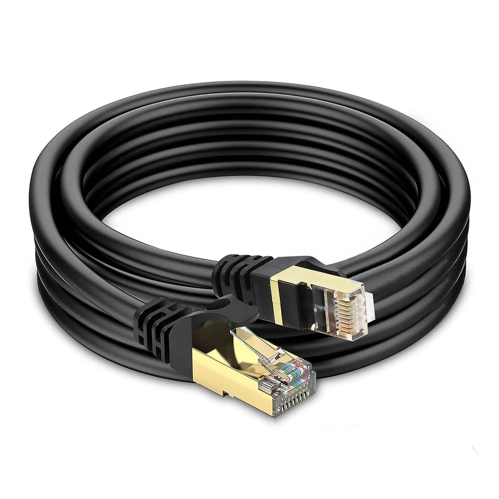NetForge™ Cat6 Ethernet Cable – 10Gbps RJ45 Network Patch Cord (5M–50M)