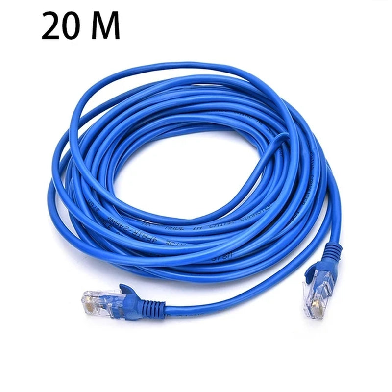 Cat5E Ethernet Network Cable RJ45 Patch Outdoor Waterproof LAN Cable Wires for CCTV POE IP Camera System