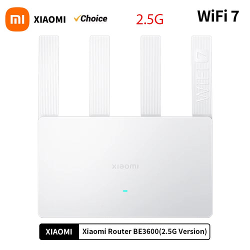 2024  Router BE3600 Wifi7 2.4/5Ghz Duan Bands 160Mhz 3570Mbps Mesh Networking Gaming Acceleration 2.5G Ethernet Port