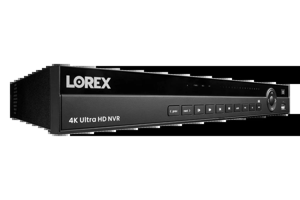 Interlink Enterprise Surveillance Solution – 4K 32-Camera NVR with 16-Port PoE Switch & 8TB Storage