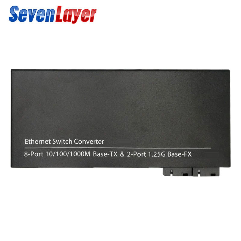 Gigabit Ethernet Poe Switch Uplink Fast Ethernet Switch POE Ethernet Media Converter 10/100/1000M Fiber Optical POE Switch