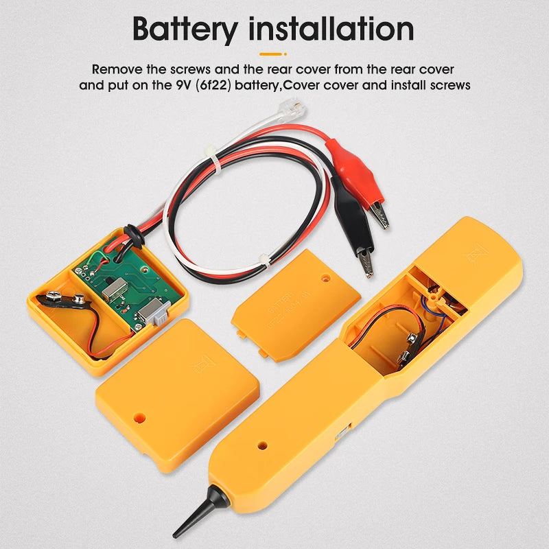 Interlink Network Accessories – Professional Cable Tester & Tone Generator Kit