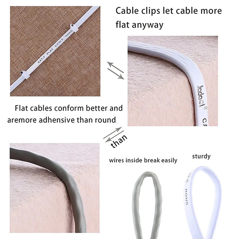 Cat 6 Ethernet Cable LAN Network Cord,Internet, Network Cable - Supports Cat6 Network Standar Gigabit High-Speed Network Cable
