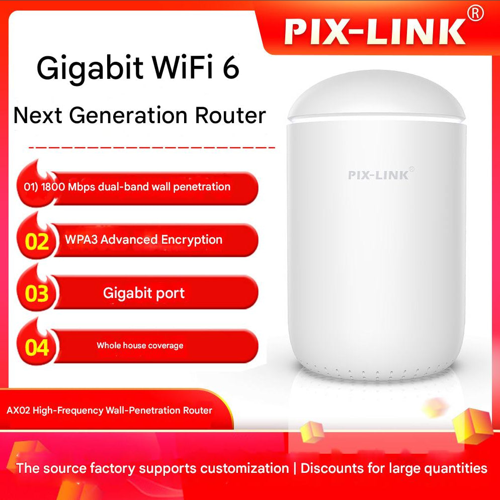 AX1800 WiFi 6 Dual-Band Gigabit Router
