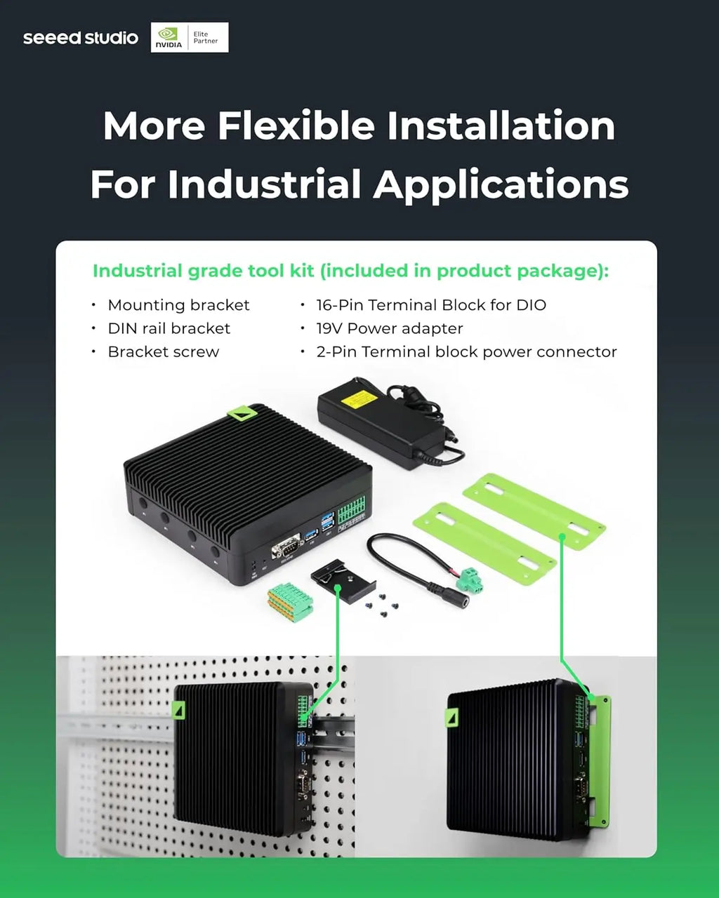 Interlink Enterprise AI Edge Computing Solution – NVIDIA Jetson Orin NX Industrial AI Computer (100 TOPS)