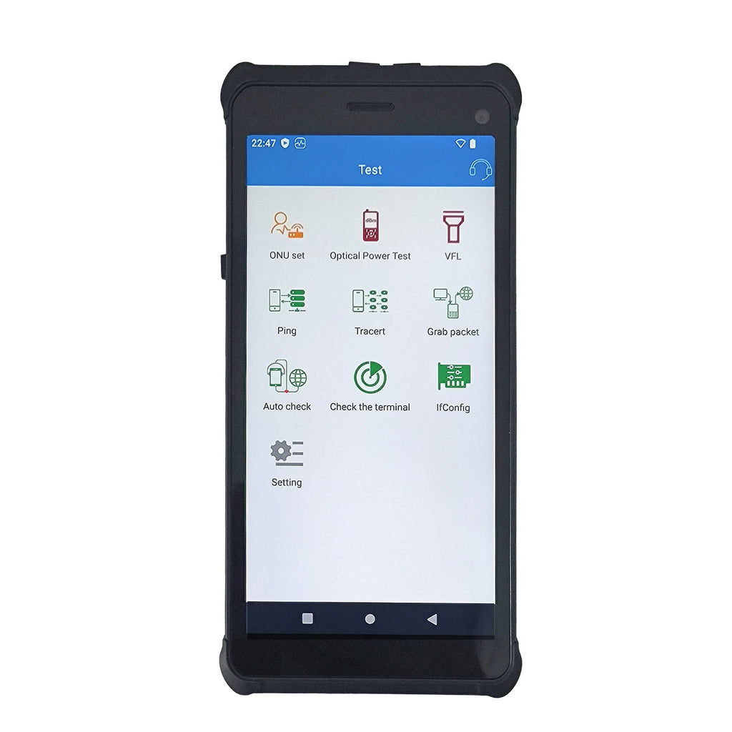 S6 Android 13 No Sim Card Gigabit Speedtest PDA PING WLAN WIFI Analyzer GPS Camera OPM VFL 160M Bandwidth WIFI5G 6G