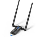 Ultra-Fast WiFi 6E USB Receiver Bundle | AX1672 Tri-Band 2.4G/5G/6G